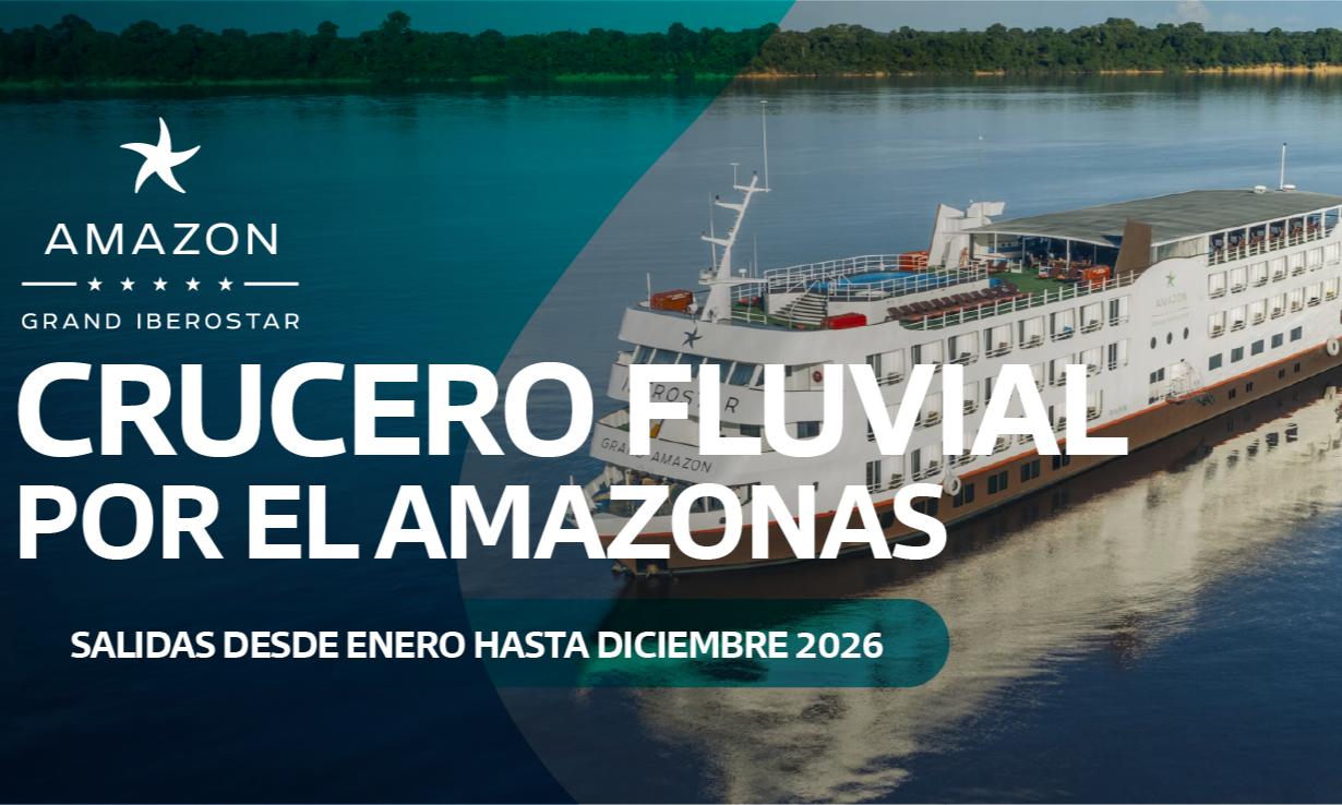 Crucero fluvial por el Amazonas
